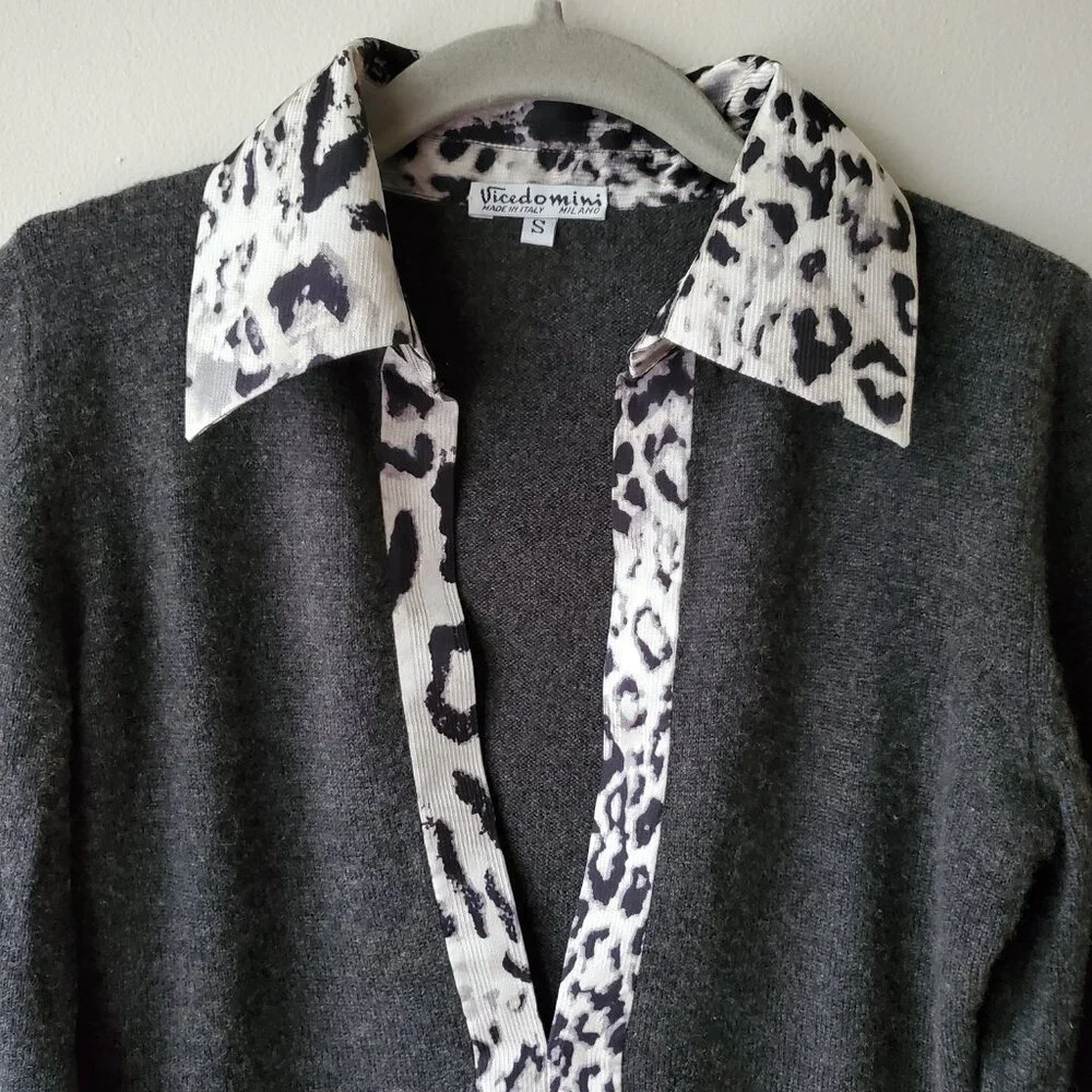 Vicedomini 100% Cashmere Sweater S